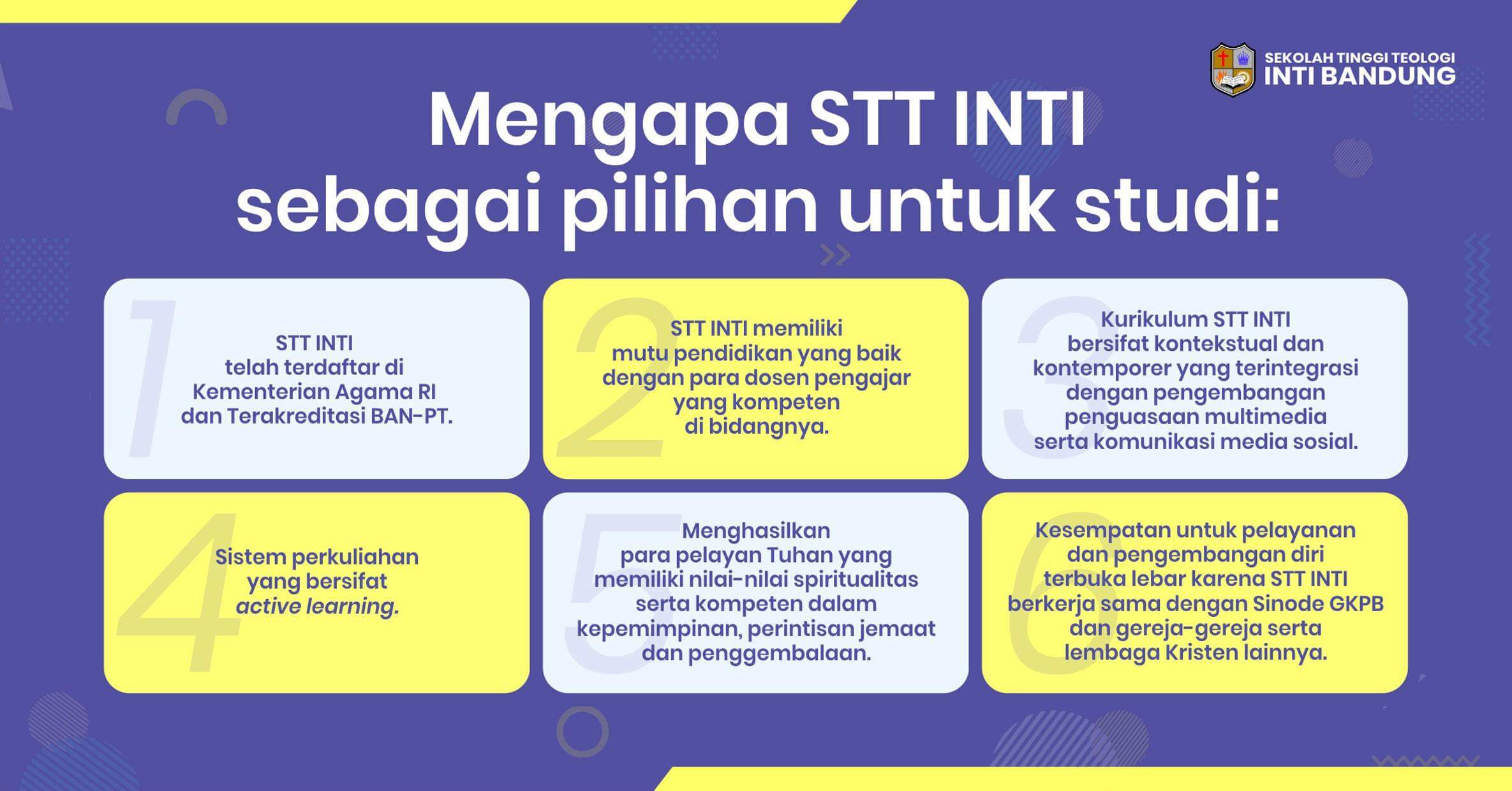 Mengapa STT INTI Bandung
